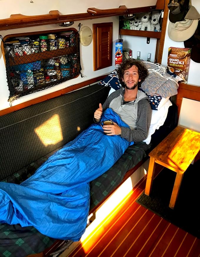 Hammock Bliss Sleep Sack - Travel and Camping Sleeping Sheet - Sleeping Bag Liner and Travel Pillow - Dream in Bliss