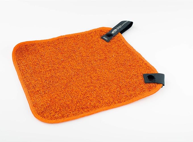 GSI Outdoors 90022 Camp Dish Cloth, Large, 8.8" x 8.8", Orange
