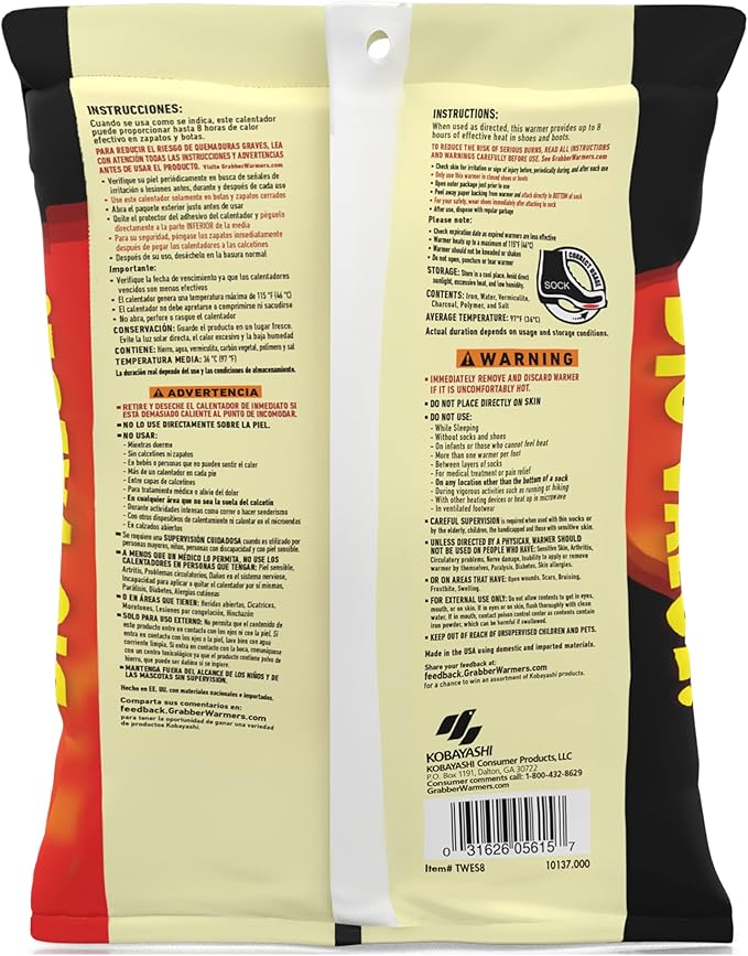 Grabber 18 Hour Body Warmers l 30 Units