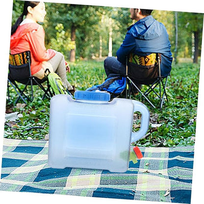 Abaodam Portable Drinking Bucket Water Storage Container with Faucet Outdoor Water Container Outdoor Camping Water Bucket Outdoor Supply Portable Water Jug Liquid Storage Bucket