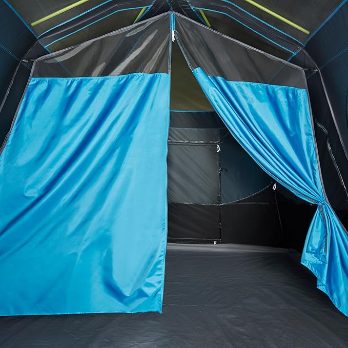 Coleman Instant Tent with 1-Minute Setup, 4/6/8/10 Person Tent with Pre-Attached Poles, Air Vent, & Carry Bag