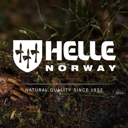 HELLE Knives - Fjellkniven - Fixed Blade - Classic Knife - Birch Wood Handle - 12C27 Stainless Steel - Made in Norway