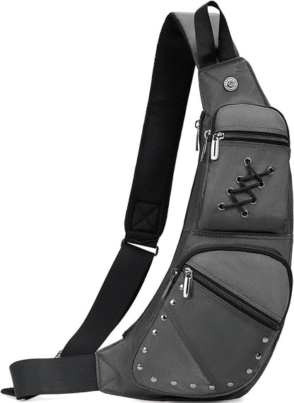 NICGID Sling Bag Chest Shoulder Backpack Crossbody Bags Casual Daypack for Men Women