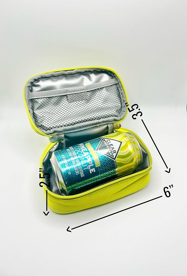 Mini Insulated Snack Bag, Lunch tote, Insulin Bag (purple)