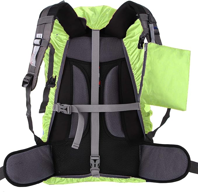 20-80L Waterproof Backpack Rain Cover with Storage Pouch and Adjustable Buckle Strap for Traveling Outdoor Hiking Camping
