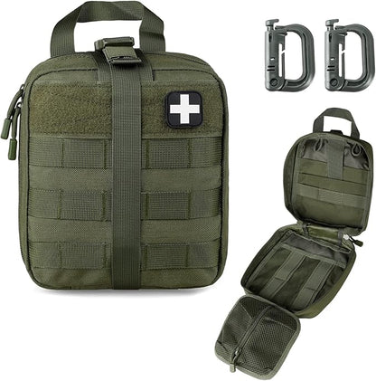 First Aid Bag Empty Medical Ifak Pouch Molle EMT Pouches Rip-Away Tactical Military Trauma Emergency Medic Bag