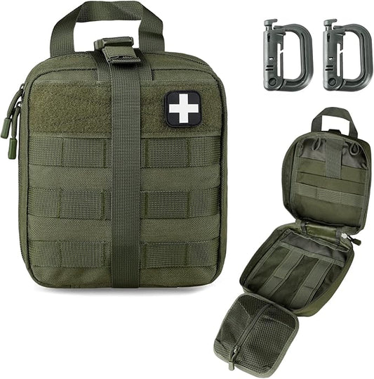 First Aid Bag Empty Medical Ifak Pouch Molle EMT Pouches Rip-Away Tactical Military Trauma Emergency Medic Bag