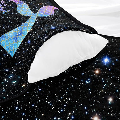 Space Nap Mat - Space Ship Galaxy Sleeping Bag with Removable Pillow - Daycare and Sleepovers Preschool Kindergarten Bedding Set for Kids Toddler Boys Girls