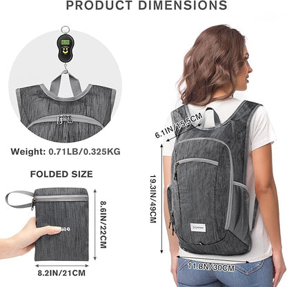 G4Free 10L/15L/20L Hiking Backpack Lightweight Packable Hiking Daypack Small Travel Outdoor Foldable Shoulder Bag