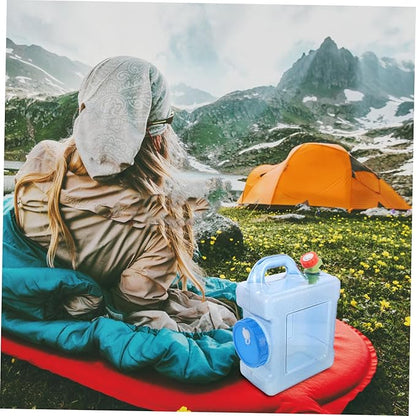Abaodam Portable Drinking Bucket Water Storage Container with Faucet Outdoor Water Container Outdoor Camping Water Bucket Outdoor Supply Portable Water Jug Liquid Storage Bucket