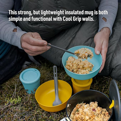 Sea to Summit Passage 16 Ounce Insulated Camp Mug, Arrowwood Yellow