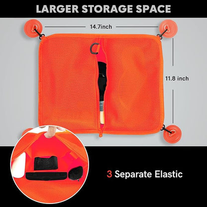 Paddle Board Deck Bag, Sup Accessories Mesh Storage Deck Bag