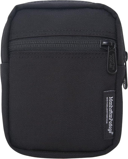 Manhattan Portage Trek Zipper Pouch - Stylish And Functional Travel Organizer 1000D Cordura And Water Resistant (Black)