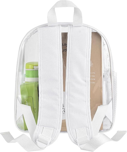 Oraben Clear Backpack for Stadium Events Stadium Backpack Waterproof 12x6x12 Clear Bag for Adult Concert Sport Work