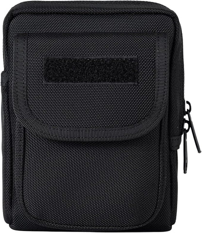 Compact Utility Gadget Pouch Tactical MOLLE Nylon Duty Belt Pouches for Police Law Enforcement Work EDC Small Tool Waist Bag for 6.1" Cellphone Outdoor Camping Hiking Organizer