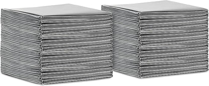 Insulated Mylar Blankets – Pack of 4 Individually Packed Emergency Blankets – 84 x 52 Inches Thermal Blanket – Weatherproof and Waterproof Blanket for Survival Kits