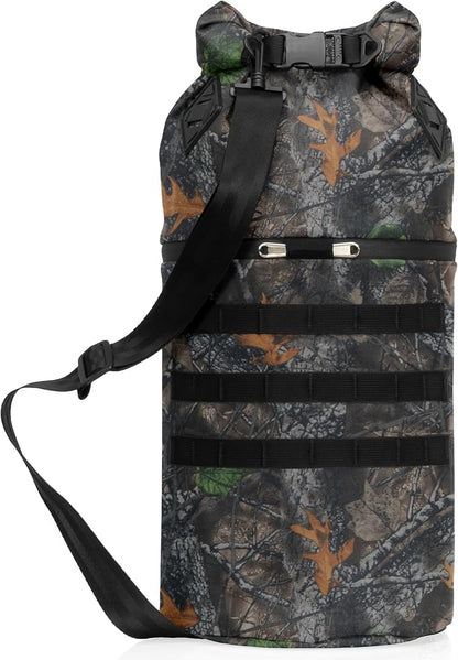 ~ AQUA RT Dry Bag~ Water-Proof Faraday Dry Bag for Laptops, Tablets, and Mid-Size Electronics ~ Tracking/Hacking Defense ~ Backwoods Camo