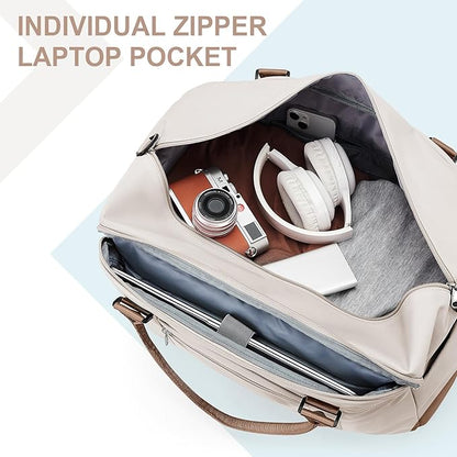 Travel Duffel Bag,Sports Tote Gym Bag,Shoulder Weekender Overnight Bag for Women