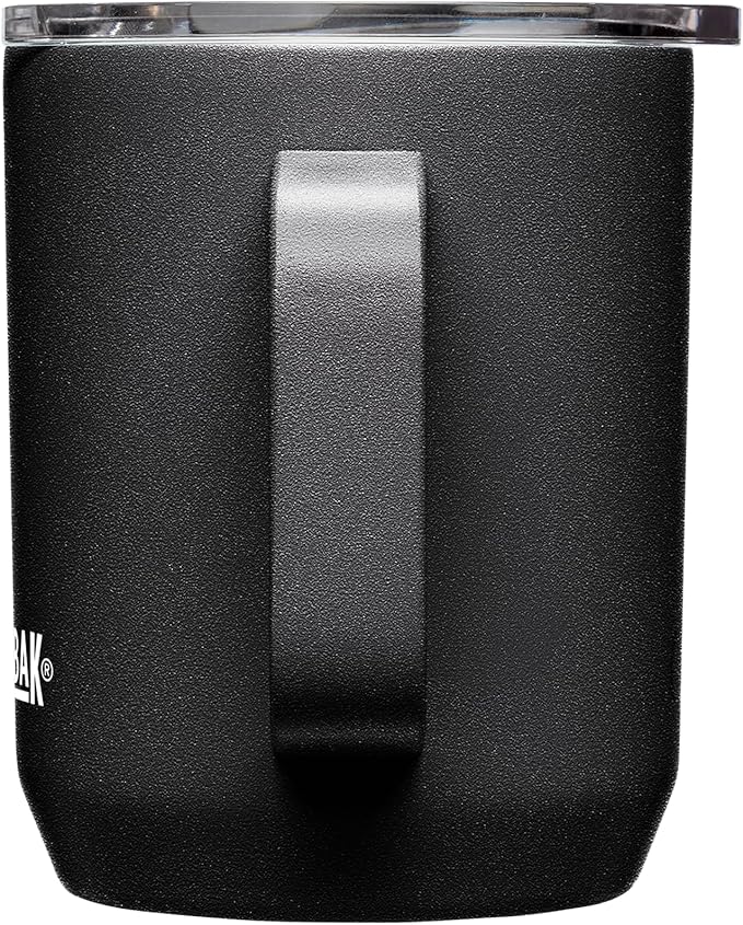 CamelBak Horizon 12oz Camp Mug - Insulated Stainless Steel - Tri-Mode Lid - Black