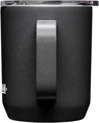 CamelBak Horizon 12oz Camp Mug - Insulated Stainless Steel - Tri-Mode Lid - Black