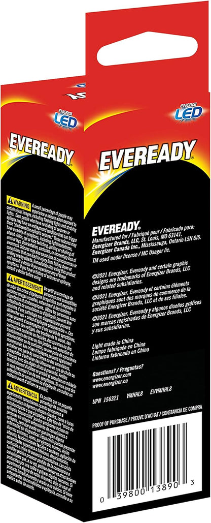 Eveready LED Tactical Flashlight, Bright Rechargeable Flashlights for Emergencies and Camping Gear, Water Resistant Flash Light