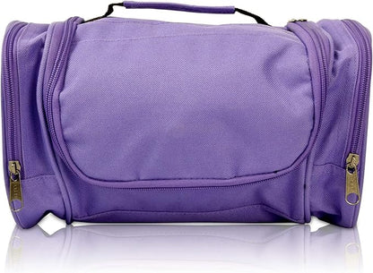 DALIX Travel Toiletry Kit Accessories Bag in Purple