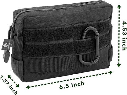 Tactical Molle Pouch Waist Pack Military EDC Pouch Accessories Organizer for Camping Hiking