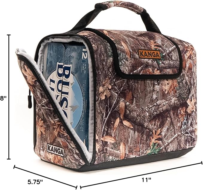 Kanga Insulated Cooler Bag - Soft Cooler Bag - Can Beer and Seltzer Drink Cooler - Insulated and Durability Tested - Kanga Kase Mate