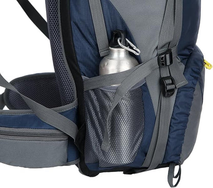 50L Hiking Backpack Men Camping Backpack with rain cover 45l+5l Lightweight Backpacking Backpack Travel Backpack