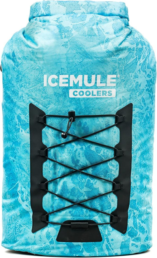ICEMULE Pro Collapsible Backpack Cooler – Hands Free, 100% Waterproof, 24+ Hours Cooling, Soft Sided Cooler