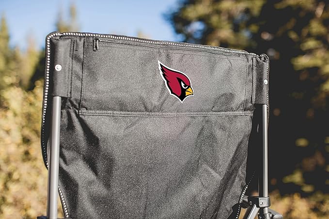 PICNIC TIME NFL Outlander Folding Camping Cooler, Heavy Duty Beach Chair