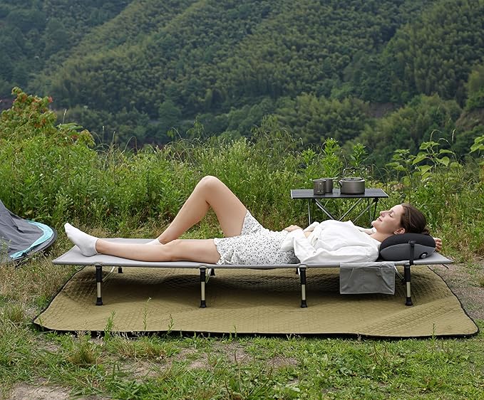 MARCHWAY Ultralight Inflatable Camping Pillow with Soft Washable Cover, Compact Compressible Portable Travel Air Pillow for Outdoor Camp, Sport, Hiking, Backpacking Sleep (Black)