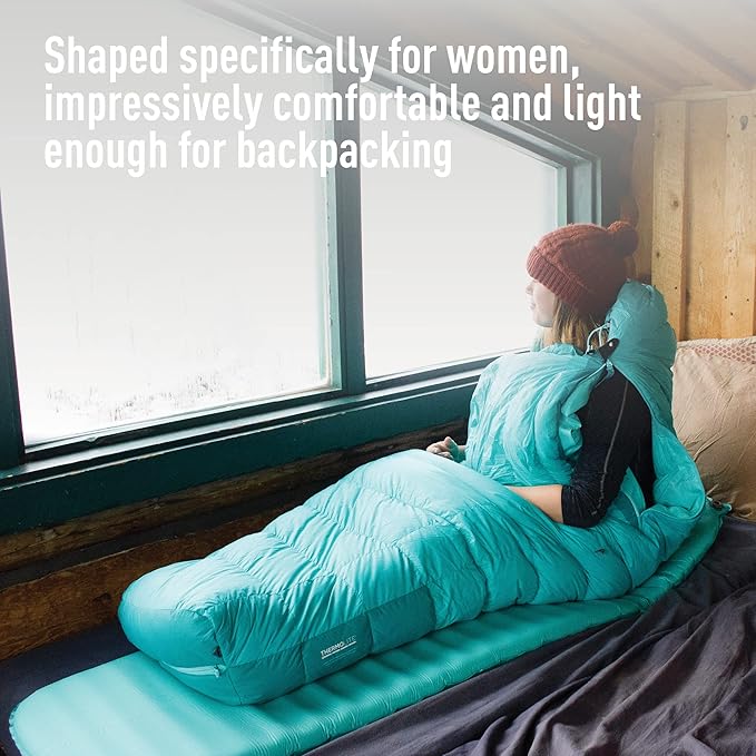 Sea to Summit Comfort Light Self-Inflating Foam Sleeping Pad for Camping and Backpacking, Women's Large (72 x 23 x 2 inches)