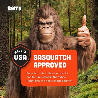 Ben's InvisiNet Bug Jacket & Mitts - Durable & Comfortable Insect Protection for Outdoor Activities - Fine Mesh Bug Net