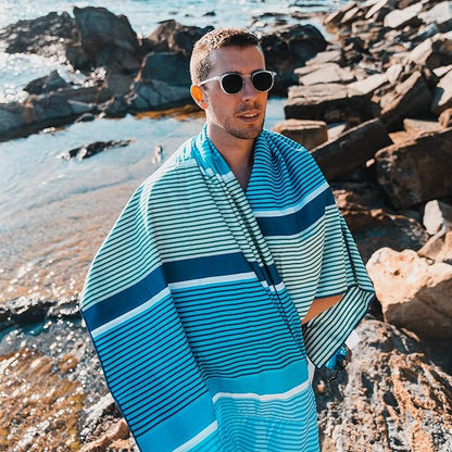 4Monster Microfiber Beach Towel Quick Dry,Super Absorbent Lightweight Travel Towel for Swimmers, Sand Free Camping Towel, Beach Towels for Pool, Swim, Water Sports,Yoga,Gym,Backpacking