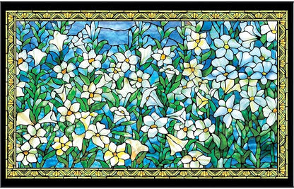 Large Oversized Microfiber Beach Towel - 40x63 Inches, Sand-Free, Quick-Drying, Ultra-Soft, Ideal for Travel, Pool, and Yoga - Includes Matching Drawstring Travel Pouch, Tiffany Field of Lilies