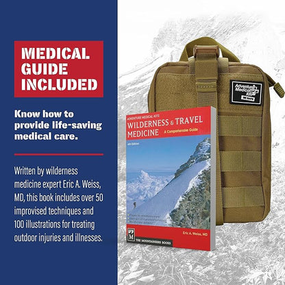 Adventure Medical Molle Bag Trauma Kit 2.0 (Khaki Bag)