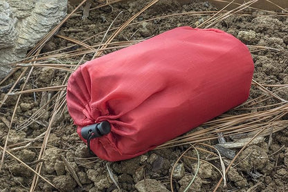 SE Survivor Series Orange Emergency Sleeping Bags with Drawstring Carrying Bags (2-Pack) - EB122OR-2
