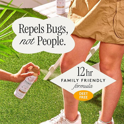 DEET-Free Insect Repellent, The 12 Hour Protection, DEET Alternative – Fragrance Free