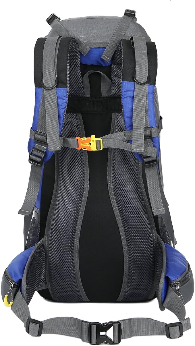 50L Hiking Backpack Men Camping Backpack with rain cover 45l+5l Lightweight Backpacking Backpack Travel Backpack
