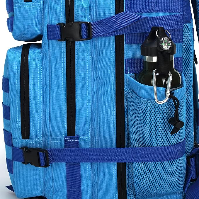 Military Tactical Backpack Army 3 Days Assault Pack Bag Large Rucksack with Molle System Hiking Treeking Rucksack