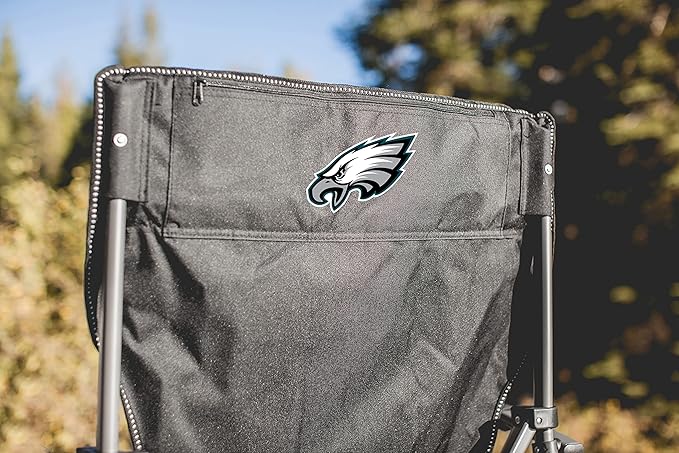 PICNIC TIME NFL Outlander Folding Camping Cooler, Heavy Duty Beach Chair