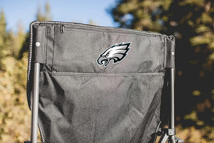 PICNIC TIME NFL Outlander Folding Camping Cooler, Heavy Duty Beach Chair