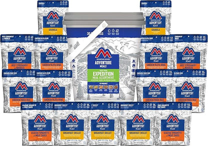 Mountain House Expedition Bucket | Freeze Dried Backpacking & Camping Food | 30 Servings, New! Classic Buccket