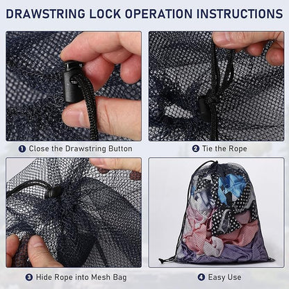 Mesh Drawstring Bag