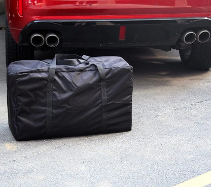 Extra Large 30" Moving Bag Totes Heavy Duty Reusable Inflatable Kayak Storage Carry Bag Lightweight Nylon Luggage Bag for Travelling,College Dorm, Camping, Christmas Decorations Storage