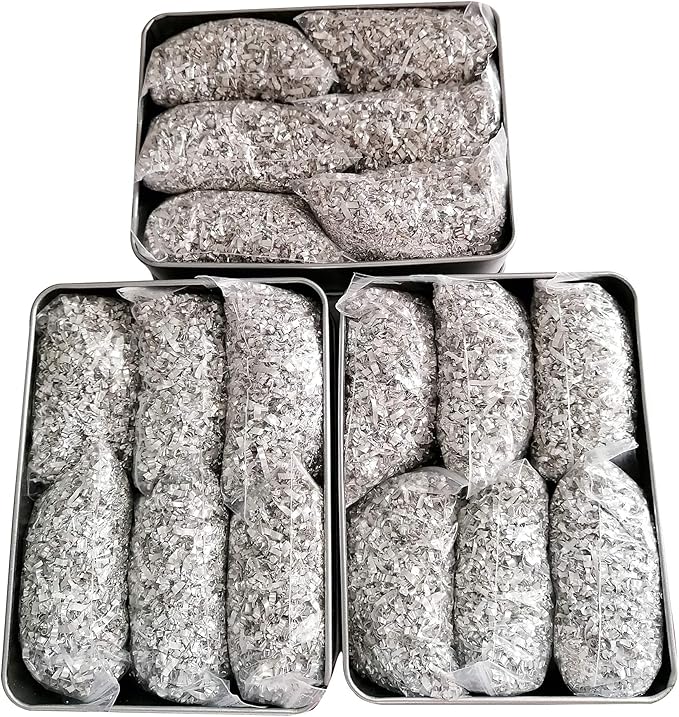 Emergency Fire Starter Kit Magnesium 6 Bags for Camping Hiking Bushcraft Survival Outdoor Hurricane Outage Light Weight Portable + 1 Tin Box