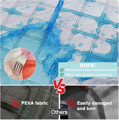 ICOSY Large Picnic Outdoor Blankets, 78" x 59" Beach Camping Blanket Waterproof Sandproof Picnic Camping Mat Camping Gear Essentials