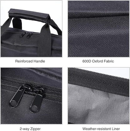 REDCAMP Camp Stove Burner Carry Bag, Stove Carry Case Portable for Camping Stove Gas Grill Accessories