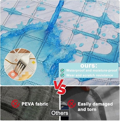 ICOSY Large Picnic Outdoor Blankets, 78" x 59" Beach Camping Blanket Waterproof Sandproof Picnic Camping Mat Camping Gear Essentials